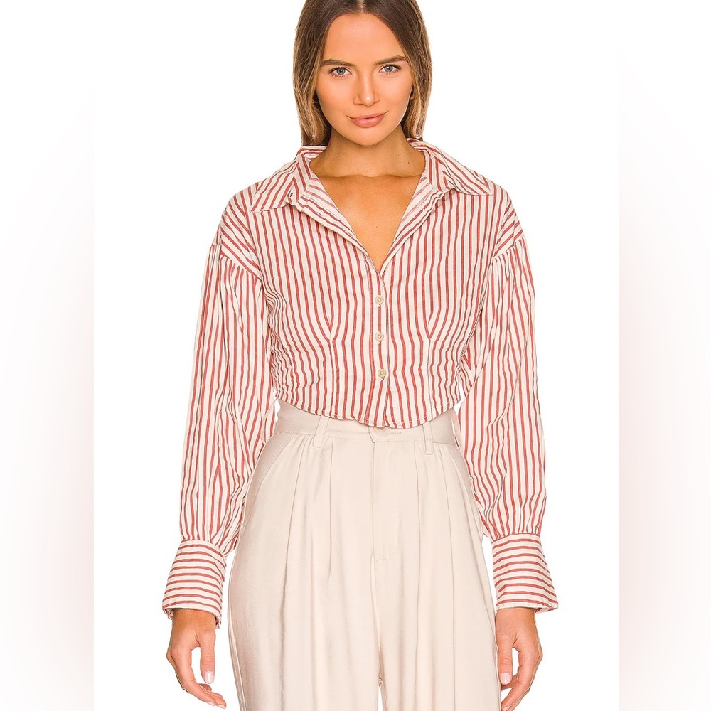 Free People X REVOLVE Ophelia Corset Buttondown - Size M - New with Tags
